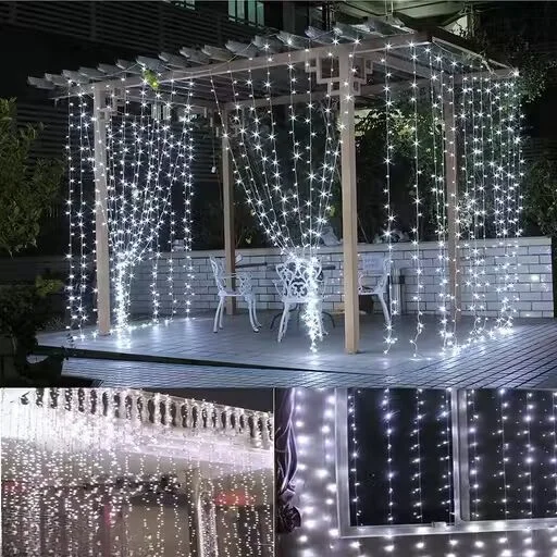 Silver Serial Fairy Lights | Home & Outdoor Decoration | 11 M Pack image 4