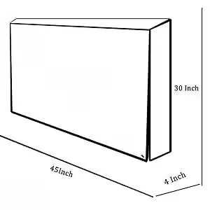 Lumina 32-Inch LED TV Guard | All-Weather Protective TV Cover | Indoor & Outdoor thumbnail 3