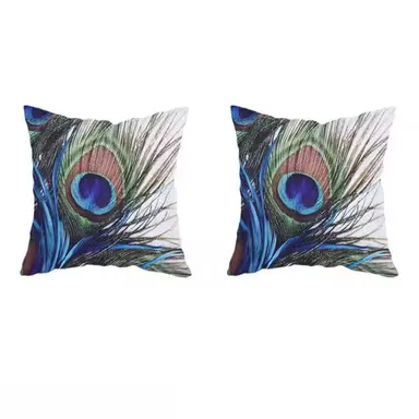 Trimly Polyester Cushion Cover | 16x16 inch | Home & Sofa Decor thumbnail 2