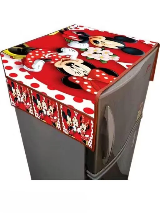SmartChef Fridge Top Cover | 6-Pocket Kitchen Organizer for Extra Storage image 1
