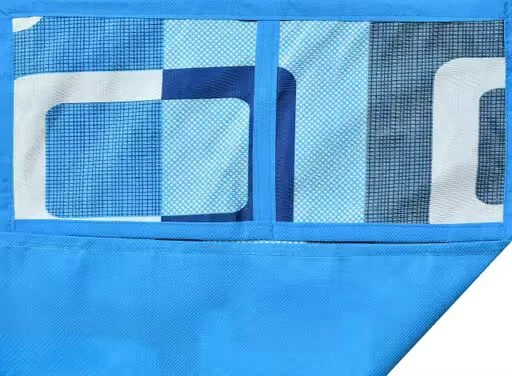 Waterproof Microwave Oven Top Cover | Modern Decorative Dustproof Protection | Blue image 3