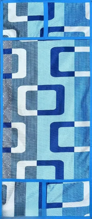 Waterproof Microwave Oven Top Cover | Modern Decorative Dustproof Protection | Blue image 4