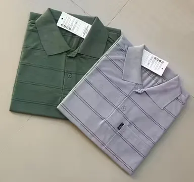 Men Cotton Collar T-Shirt with Pocket | Combo Pack of 2 | Summer Casual Cotton Blend | XXL Size thumbnail 0