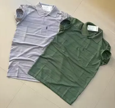 Men Cotton Collar T-Shirt with Pocket | Combo Pack of 2 | Summer Casual Cotton Blend | XXL Size thumbnail 1