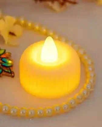LED Tealight Candle | Flameless Warm White Decorative Lights | Pack of 6 image 2