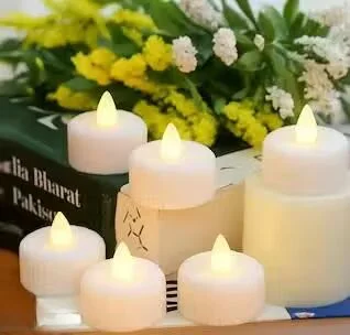 LED Tealight Candle | Flameless Warm White Decorative Lights | Pack of 6 image 1