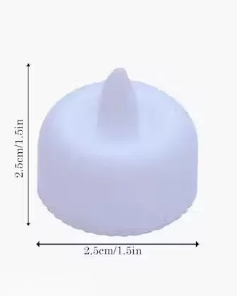 LED Tealight Candle | Flameless Warm White Decorative Lights | Pack of 6 image 3