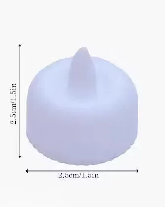 LED Tealight Candle | Flameless Warm White Decorative Lights | Pack of 6 thumbnail 2