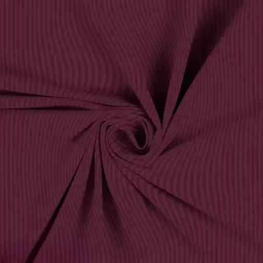 Trimly Cotton Satin Double Bedsheet | Lustrous & Breathable | Wine Color image 3