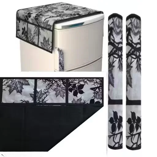 Fridge Top & Twin Handle Protector Duo | Elegant Design & Superior Coverage image 2