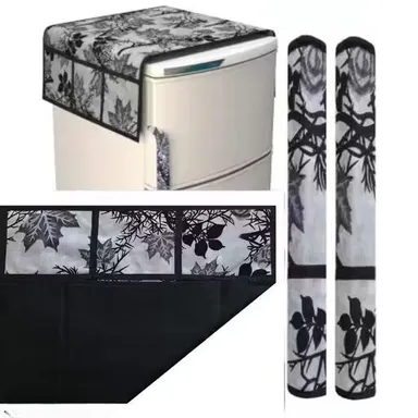 Fridge Top & Twin Handle Protector Duo | Elegant Design & Superior Coverage thumbnail 1