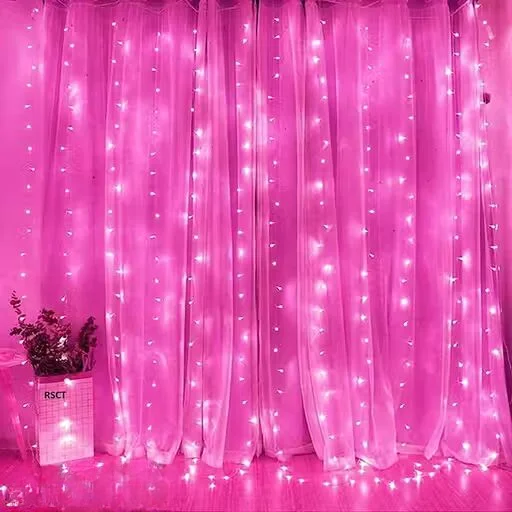 Pink Decorative Lights |10-Meter LED String for Home & Garden Décor image 4