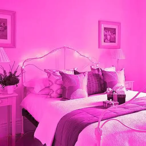 Pink Decorative Lights |10-Meter LED String for Home & Garden Décor image 3