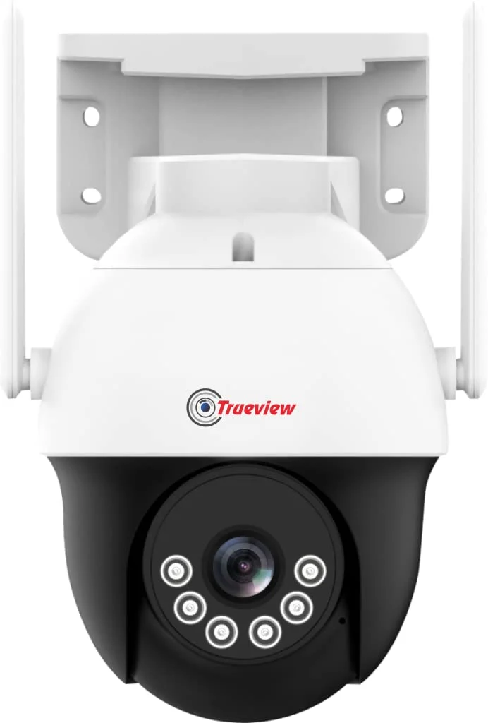 Trueview WiFi 3MP | Mini Pan-Tilt Zoom CCTV Camera with Colour Night Vision & Intruder Alarm image 1