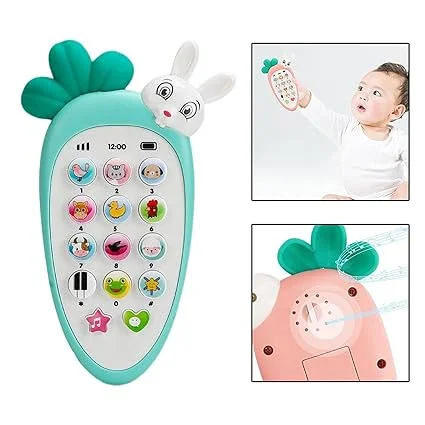 New Rabbit Cordless Kids Phone with Music & Smart Light image 3
