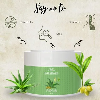 GLORIACE Pure Natural Aloe Vera Gel | Soothing & Hydrating & Cooling Multipurpose Gel | 100% Pure | No Parabens image 3