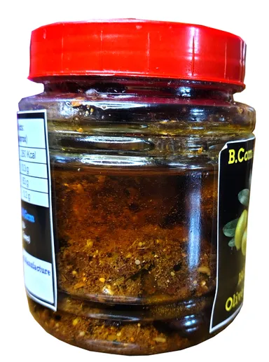 Home Made Spicy Olive Pickle | 250 gm | Jalpai Ka Aachar thumbnail 2