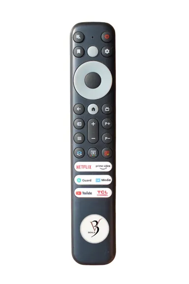 V3Deals TCL TV Remote Original RC902V Model | Bezel-Series & P635 Pro Series | Non Voice Command Remote Control Match Each Button Before Purchase | Exactly Same Remote Will Work Only (TCL Guard) thumbnail 0