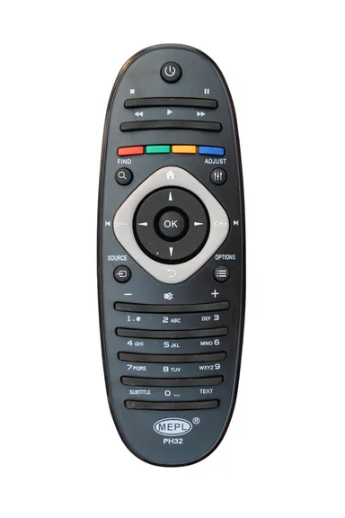 V3Deals Compatible Philips Led/LCD TV Remote Control | Easy-to-Use Universal Remote for Old Models | Match Each Button Before Purchase (Phllips PH32) thumbnail 0