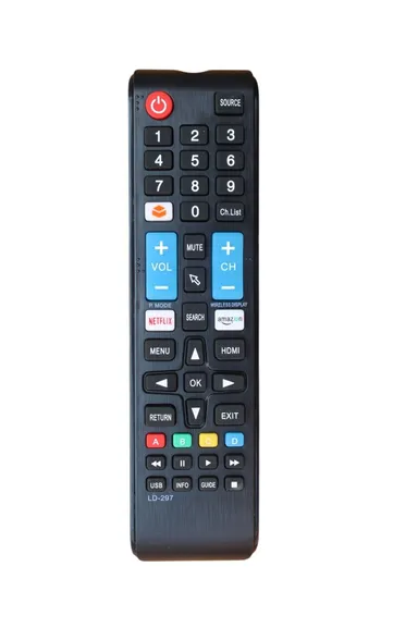 V3Deals Compatible Remote Control for Assembled China/Chinese Smart LED/LCD TV | Non Voice | Netflix, Prime Video Hotkeys -Exactly Same Product Will Work Only (China LD 297) thumbnail 0