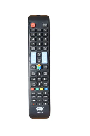 V3Deals Compatible Samsung Smart TV Remote Control for LCD Led HDTV 3D Smart Tvs Models | Non Voice with Guide, P.Size Buttons | Exactly Same Remote Will Work Only (Samsung 1611 Non Voice) thumbnail 0