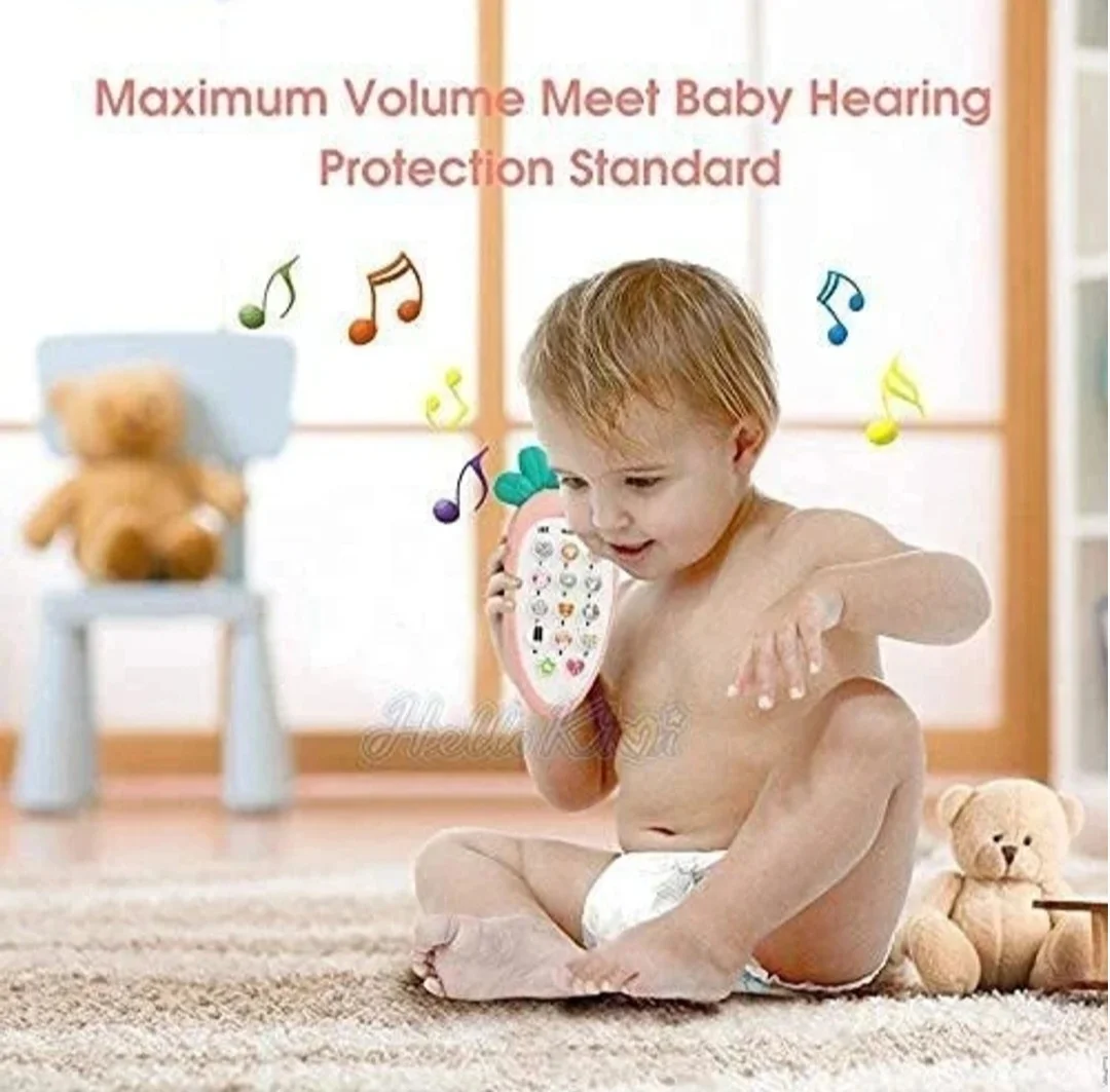 Rabbit Phone Smart Toy for Kids | Cordless Musical Mobile Phone with Interactive Buttons, Smart LED Lights, Durable & Lightweight Educational Toy for Toddlers and Children image 4