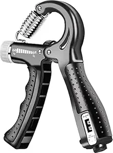 Adjustable Finger & Hand Gripper for Gym Workout, Forearm Strengthener with Resistance Control for Veins Exercise, Grip Training & Hand Health image 1