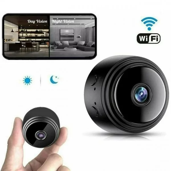 WIRELESS A9 CAMERA |HomeEye A9 Mini Magnetic Wi‑Fi Full HD 1080p Spy Camera image 3
