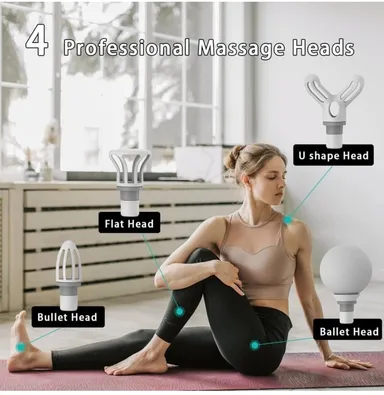 Deep Tissue Percussion Massage Gun for Muscle Pain Relief | Percussion Massager for Soreness | Pain Relief & Recovery thumbnail 2