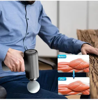 Deep Tissue Percussion Massage Gun for Muscle Pain Relief | Percussion Massager for Soreness | Pain Relief & Recovery thumbnail 4