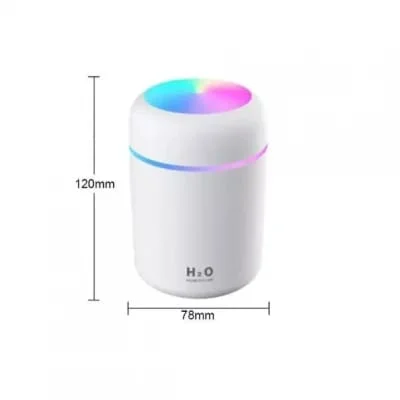 H2O Colorful Humidifier | LED Aroma Diffuser & Air Moisturizer for Home image 2