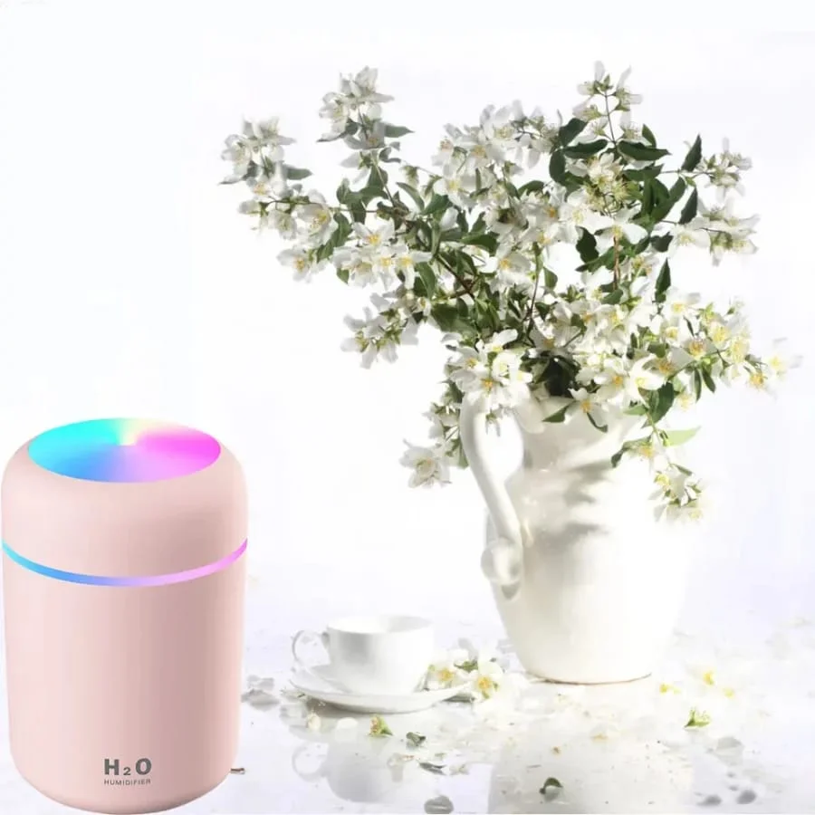 H2O Colorful Humidifier | LED Aroma Diffuser & Air Moisturizer for Home image 5