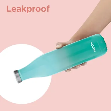 Milton Prudent Thermosteel1000 Bottle | 1200 ml Water Bottle | 24 Hours Hot and Cold | Double Wall Vacuum Insulated | Water Bottles | Tea Flask | Coffee Flask for Sports | Travel | Aqua Green thumbnail 3