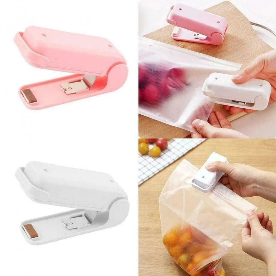 Mini Plastic Bag Sealer Machine Handheld Food Sealer Pack of 1 image 4