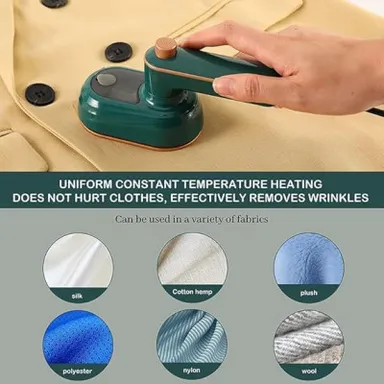 Portable Foldable Mini Iron | Compact Travel & Home Clothes Ironing Solution thumbnail 5