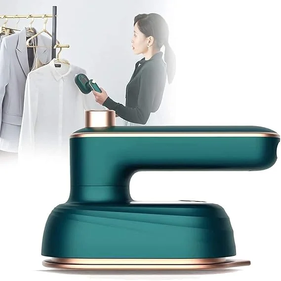 Portable Foldable Mini Iron | Compact Travel & Home Clothes Ironing Solution image 1