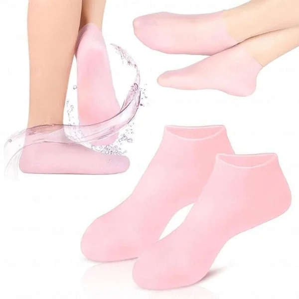 SILICONE MOISTURIZING GEL SOCKS image 4