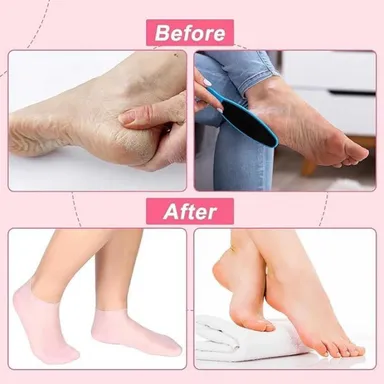 SILICONE MOISTURIZING GEL SOCKS thumbnail 6