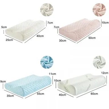 Orthopedic Memory Foam Support Pillow for Neck & Shoulder Pain Relief thumbnail 9