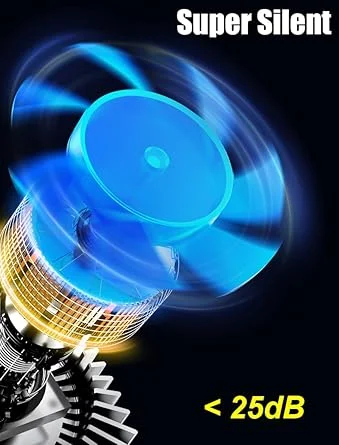 Digital Wave Gaming Phone Cooler |Mobile Cooling Fan for Gaming | Wireless Phone Cooler for iPhone & Android | Fast Cooling Fan for Mobile Gaming image 4