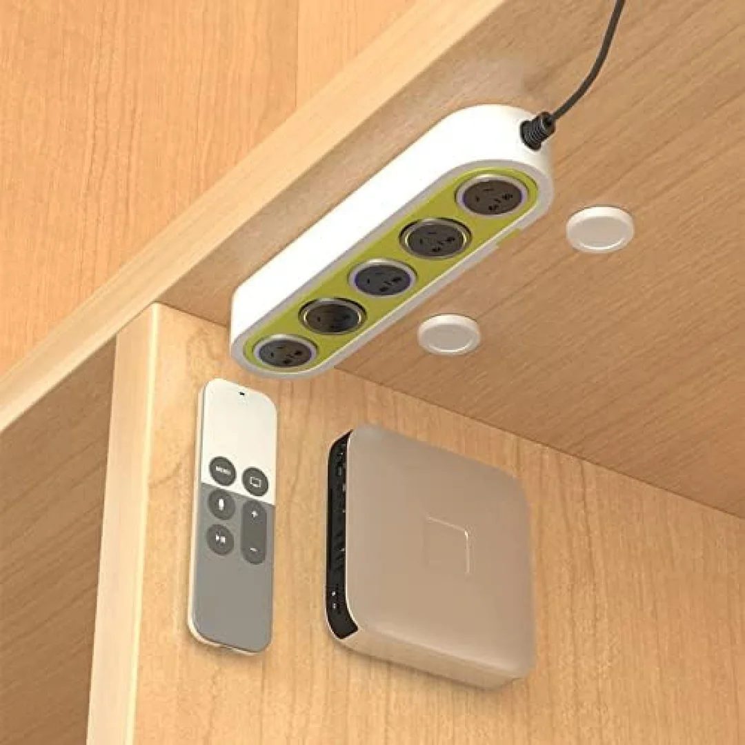 Magnetic Hook Wall Mount | Strong Adhesive & Multipurpose Hanging Hook image 2