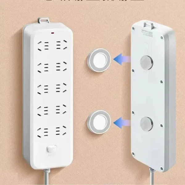 Magnetic Hook Wall Mount | Strong Adhesive & Multipurpose Hanging Hook image 3