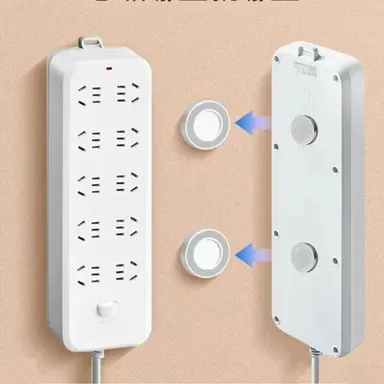 Magnetic Hook Wall Mount | Strong Adhesive & Multipurpose Hanging Hook thumbnail 2