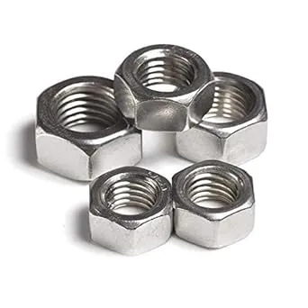  Metric M5 Hex Nuts Bulk | Industrial Hardware| 5 mm Nuts Durable5 mm Nut |Pack of 100  thumbnail 2