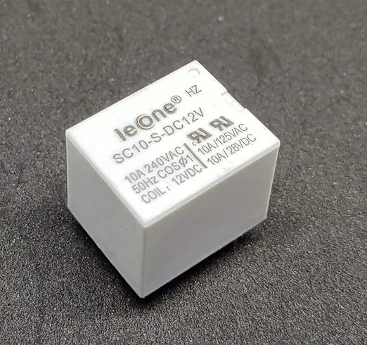 5pcs 12V DC Relay | 5 Pin SPDT Sugar Cube Relay | 10A PCB Mount for Arduino | DIY Circuit Projects Robotics Applications image 2