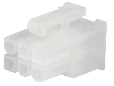 6 Pin Molex Connector Set | Male Female Terminal Plug with Pins | Mini Fit Jr Kit for DIY Electronics|Power Supply|Robotics|Projects (5 Sets) thumbnail 1