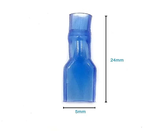 6.3 mm Spade Crimp Terminal Cable Connector Set | Insulated Male | Female Quick Disconnects for Wiring Projects image 3