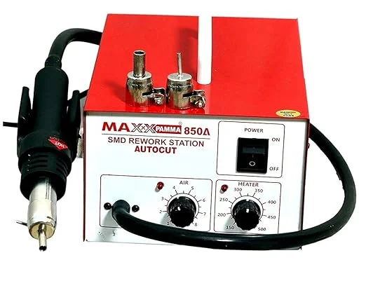 Auto-cut SMD Rework Station|270W Hot Air Gun| Chip Remover image 3