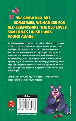 Great Stories for Children by Ruskin Bond | Collection of 19+ Most Loved Short Stories for Kids | English Fiction Paperback Book for Ages 7–12 | Classic Children’s Tales Anthology thumbnail 1