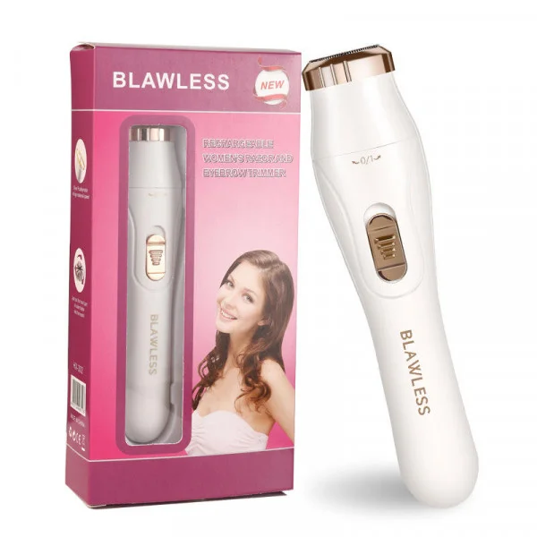 3 in 1 Hair Remover Trimmer for Women | Cordless, Rechargeable, Waterproof Facial, Eyebrow & Body Hair Trimmer | Portable Grooming Device for Sensitive Skin image 7